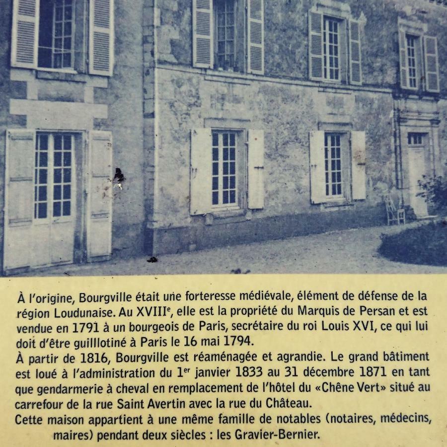 Domaine De Bourgville Monts-sur-Guesnes Exterior photo